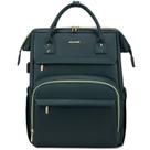 Mochila para laptop LOVEVOOK Leather 15.6" com porta USB - verde Mochila para laptop LOVEVOOK Leather 15.6" com porta USB - verde