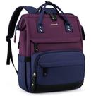Mochila para laptop LOVEVOOK para mulheres de 17 polegadas à prova d'água