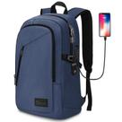 Mochila para laptop Mancro de 15,6 polegadas resistente à água com porta USB Mochila para laptop Mancro de 15,6 polegadas resistente à água com porta USB