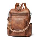 Mochila para laptop Shrie Vegan Leather 15,6" para mulheres