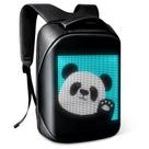 Mochila para laptop Tesinll com tela LED, mochila moderna DIY, mochila impermeável de viagem de ombro, presente para homens e mulheres serve para laptop de 15,6 polegadas (preta) Mochila para laptop Tesinll com tela LED, mochila moderna DIY, mochila impermeável de viagem de ombro, presente para homens e mulheres serve para laptop de 15,6 polegadas (preta)