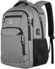 Mochila para laptop Volher, porta de carregamento USB anti-roubo de 17 polegadas