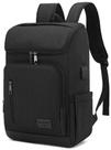 Mochila para laptop YALUNDISI Travel Carry On 15,6" USB preta