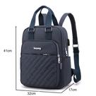 Mochila Para Notbook 16 Polegadas Impermeável Com Porta Usb Feminina