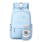 Mochila Para Notebook Material Oxford Feminina Lucki Com Porta Niquel Cores Sortidas