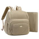 Mochila para Pañales MAPLELILY Ligera Marrón Topo