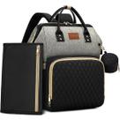 Mochila para Pañales ROSEGIN Negra Acolchada Impermeable de 35L