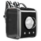 Mochila para Transporte de Pet Cachorro Gato Visor e Ventilação - Preto