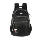 Mochila peanuts snoopy preto ms49724snpt