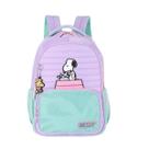 Mochila peanuts snoopy roxo ms49723snrx