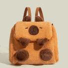 Mochila Pelúcia Capivara Up4you Luxcel Marrom Original