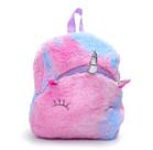 Mochila pelucia unicornio feliz - polibrinq