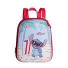 Mochila Pequena Maxtoy Stitch Praia Vermelho Mochila Pequena Maxtoy Stitch Praia Vermelho
