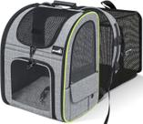 Mochila Pet Carrier Expansível Pecute - Para Cães e Gatos