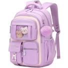 Mochila PIG PIG GIRL Kids for Girl School Book Saco roxo Mochila PIG PIG GIRL Kids for Girl School Book Saco roxo