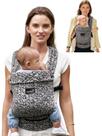 Mochila Porta Bebé Ergonómica GROWNSY con Soporte para la Cabeza 3-20 kg