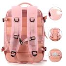 Mochila porta notebook cor rosa