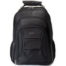 Mochila Preta Alça Cabo de Aço Impermeável Porta Notebook