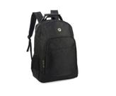 Mochila preta costas notebook