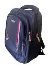 Mochila Preta Executiva Notebook Reforçada escolar