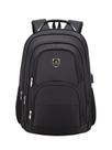 Mochila Preta Unisex Motoqueiro Grande Notebook 811-23
