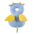 Mochila Protetora de Cabeça para Bebê PandaEar Ajustável Azul