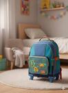 Mochila Puket com Rodinha 360º Color Block Azul Menino Mochila Puket com Rodinha 360º Color Block Azul Menino