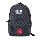 Mochila QIX Chorão Eterno Preto e Cinza Masculina Feminina Resistente Alças Ajustaveis Escolar Universitária