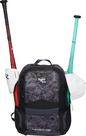 Mochila Rawlings Série GAMER para Beisebol Preta 49x31x23cm