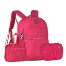 Mochila Rebecca Bonbon com Lancheira térmica e Estojo Box