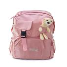 Mochila Reforçada Escolar Bear Rosa Claro Notebook 43x30cm