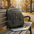 Mochila Reforçada Lona Escolar Durável Notebook