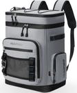 Mochila refrigeradora Hulongo, grande, isolada à prova d'água, 30L, 48 latas
