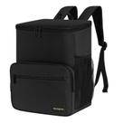 Mochila refrigeradora MIRASON isolada à prova de vazamentos 30x17x37 cm preta Mochila refrigeradora MIRASON isolada à prova de vazamentos 30x17x37 cm preta