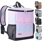 Mochila refrigeradora Wolka, 30 latas, isolada, à prova de vazamentos, à prova de vazamentos, à prova de água