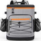 Mochila refrigeradora YOUNGOA 30L isolada impermeável cinza