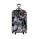 Mochila Roda Tripla 3D Liga Da Justiça Batman Meninos Infantil