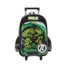 Mochila Rodas Hulk Meninos Infantil Passeio Escolar Avengers Mochila Rodas Hulk Meninos Infantil Passeio Escolar Avengers