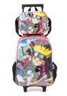 Mochila Rodas Lancheira Escolar Luxcel Boruto IC38112BR