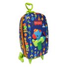 Mochila Rodas Triplas Fisher Price Avião Rodas 3D Infantil