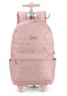 Mochila Rodinha 18 Alça Juvenil Barbie Matelasse MC46822