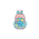 Mochila Rodinha Escolar Stitch Luxcel 021565