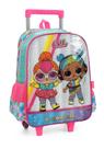 Mochila Rodinha G Boneca Lol Surprise DJ Jardim Flor IC39202