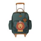 Mochila Rodinha Kids Leao Verde Masterbag