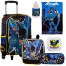 Mochila Rodinha Masculina Batman Reforçada + Toalha Preço Bom Mochila Rodinha Masculina Batman Reforçada + Toalha Preço Bom