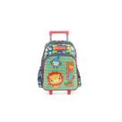 Mochila Rodinha Pré-escolar Azul/Vermelho Fisher-Price