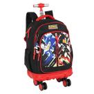 Mochila Rodinhas duplas 360 SONIC Luxcel MC49832SO Preto
