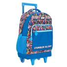 Mochila Rodinhas Escolar Stumble Guys College 15640 - Xeryus