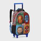 Mochila Rodinhas Mega Heroes Infantil
