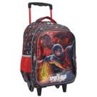 Mochila Rodinhas Pequena Creche Escolar Homem-Aranha Miles Morales Xeryus 13361